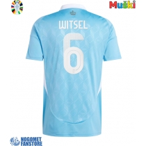 Belgija Axel Witsel #6 Gostujuci Dres EP 2024 Kratak Rukav